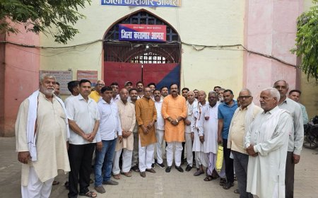 पनवारी कांड के सजायाफ्ताओं से जेल में मिले सांसद चाहर, हाईकोर्ट में दमदार पैरवी का दिया भरोसा