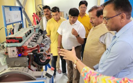 पर्यावरण और तकनीक की पहल: विधायक खंडेलवाल ने किया वृक्षारोपण, आईटीआई कैंपस का निरीक्षण