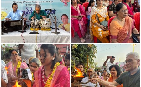 यमुना तट पर संस्कृति और सरोकार: गंगा दशहरा व पर्यावरण दिवस पर आस्था और संरक्षण का संगम