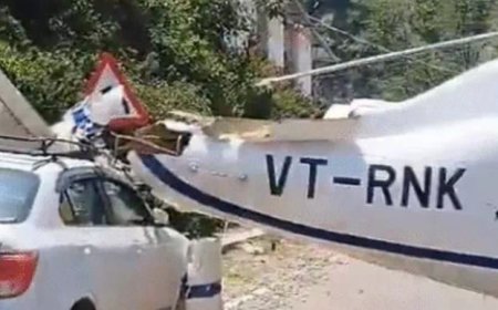 केदारनाथ जा रहा हेलीकॉप्टर सड़क पर उतरा! रुद्रप्रयाग में इमरजेंसी लैंडिंग, बाल-बाल बचे 6 यात्री