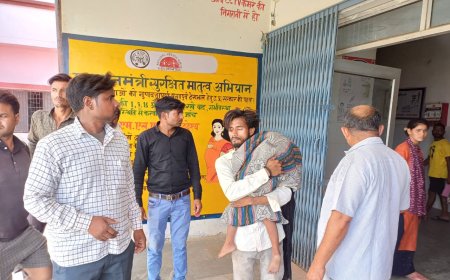  समय पर ऑक्सीजन न मिलने से 5 साल के बच्चे की मौत, जगनेर सीएचसी पर डॉक्टर नहीं थे, हंगामा