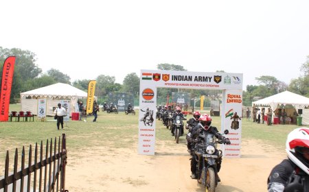 जोरावर ट्रेलः इंडियन आर्मी ने निकाली वीरता, साहस और श्रद्धांजलि की ऐतिहासिक बाइक रैली