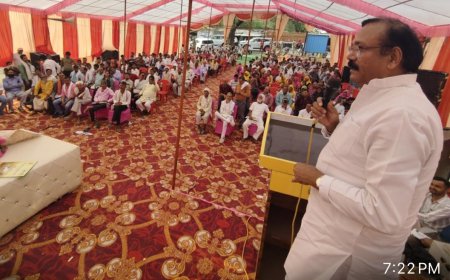 चित्रहाट में किसानों को मिली उन्नत खेती की सीख, बोले सांसद चाहर- किसान समृद्ध तो राष्ट्र समर्थ