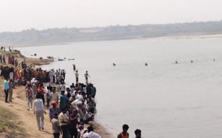 आगरा के बाह क्षेत्र में चंबल नदी में पशुओं को पानी पिलाती महिला को खींच ले गया मगरमच्छ