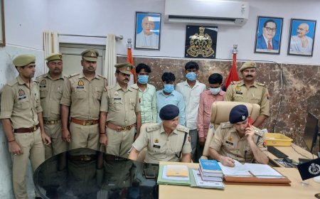 फतेहाबाद में बाइक चोरों का पर्दाफाश: अंतरराज्यीय गिरोह के चार सदस्य गिरफ्तार, 14 मोटरसाइकिलें बरामद