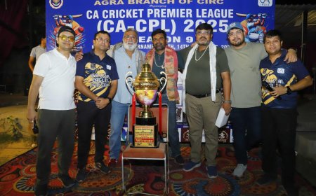 सीए क्रिकेट प्रीमियर लीग में दूसरे दिन भी जोश दूधिया रौशनी में कल होगा ग्रैंड फाइनल