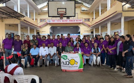 रोटरी क्लब आगरा ने अल्लेप्पी में दिखाया सेवा का भाव, ‘सेवा से ऊपर कुछ नहीं’ को किया साकार