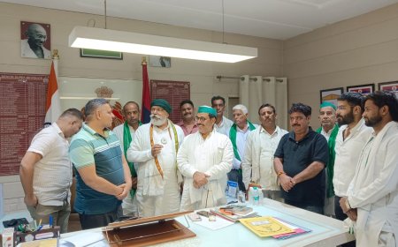 मदरा के मुद्दे पर भाकियू का चक्का जाम पुलिस आयुक्त के दखल के बाद टल गया