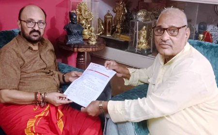 आगरा में माध्यमिक शिक्षा बोर्ड के क्षेत्रीय कार्यालय के लिए उच्च शिक्षा मंत्री को ज्ञापन