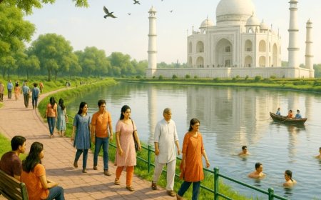 आगरा में हरित गलियारा: यमुना और ताजनगरी के रिश्ते को नया आयाम देगा