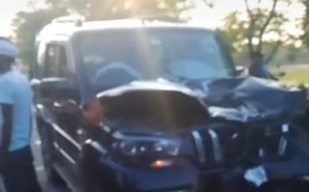 खेरागढ़-सैंया रोड पर दर्दनाक हादसा: स्कॉर्पियो ने बाइक सवारों को मारी टक्कर, एक की मौत, दूसरा घायल