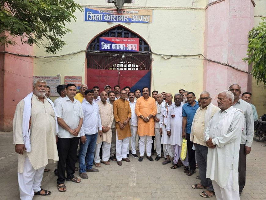 पनवारी कांड के सजायाफ्ताओं से जेल में मिले सांसद चाहर, हाईकोर्ट में दमदार पैरवी का दिया भरोसा