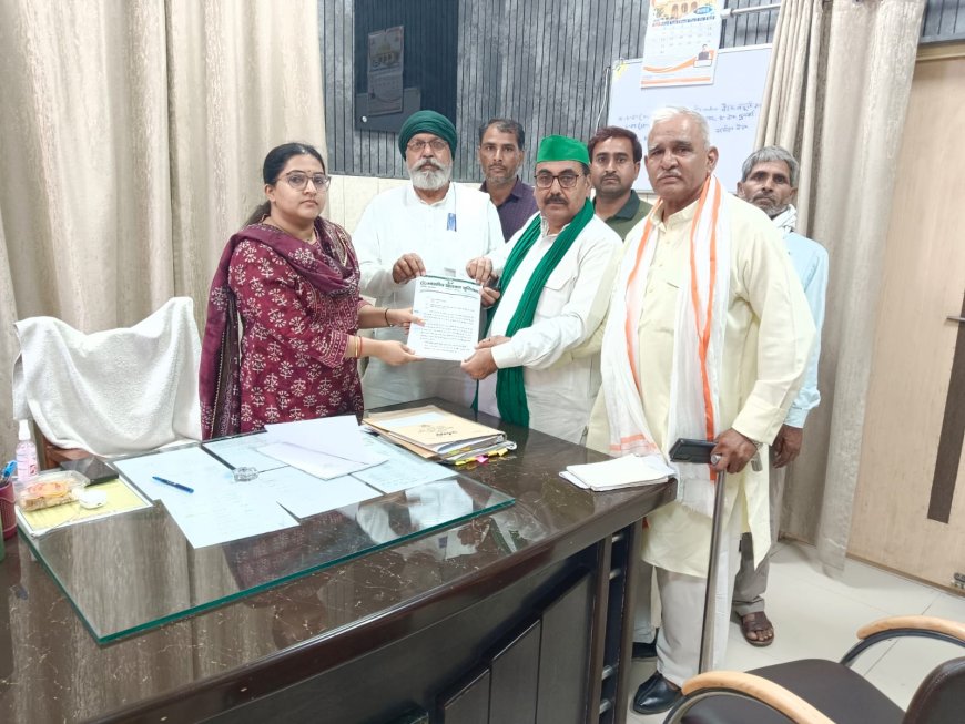 यह जमीन नहीं, किसान की इज्जत की नीलामी है: भूमि नीलामी के खिलाफ भाकियू ने दी आंदोलन की चेतावनी