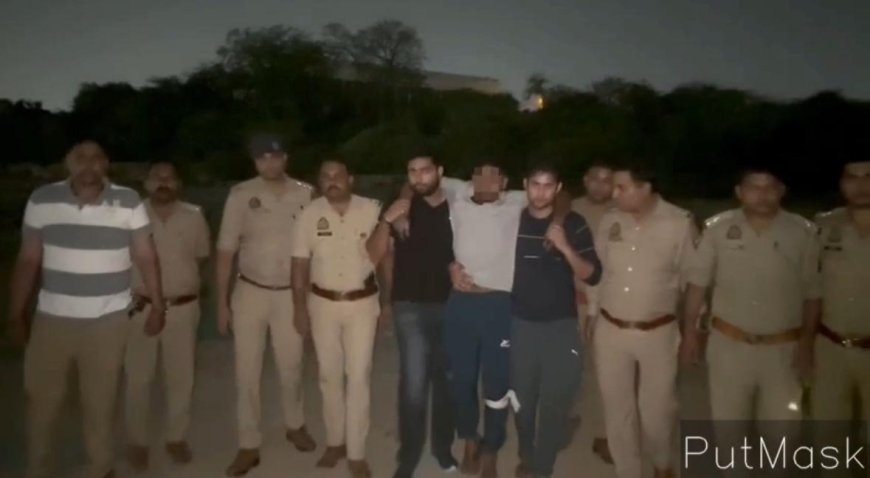 आगरा में पुलिस के साथ मुठभेड़ में शातिर मोबाइल लुटेरा गोली लगने से घायल