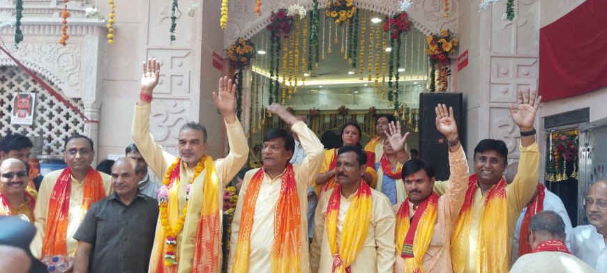 पूर्वमुखी श्री हनुमान मंदिर में प्राण प्रतिष्ठा महोत्सव, भक्ति और श्रद्धा से गूंजा संजय प्लेस क्षेत्र