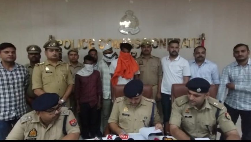 आगरा पुलिस ने किया अंतर्राज्यीय वाहन चोर गैंग का पर्दाफाशः चोरी की 10 बाइक, दो ट्रैक्टर और अवैध हथियार बरामद