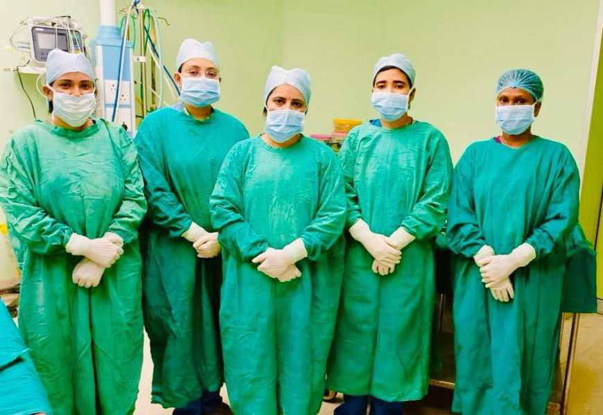 एसएन में चिकित्सकों का कमाल, महिला के गर्भाशय से निकाली 1.26 किलो की गांठ