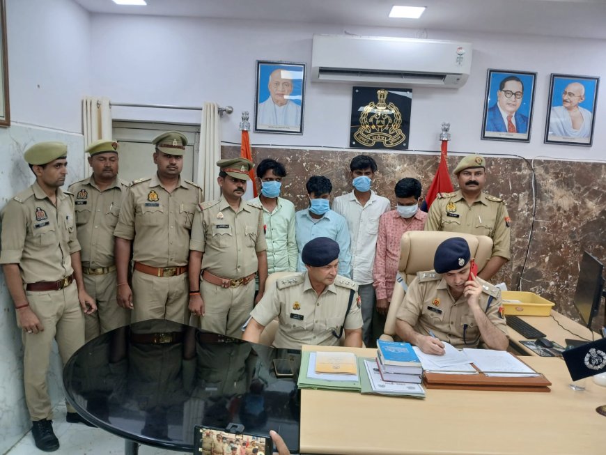 फतेहाबाद में बाइक चोरों का पर्दाफाश: अंतरराज्यीय गिरोह के चार सदस्य गिरफ्तार, 14 मोटरसाइकिलें बरामद