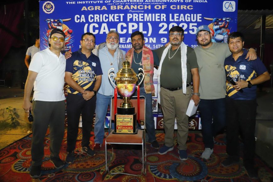 सीए क्रिकेट प्रीमियर लीग में दूसरे दिन भी जोश दूधिया रौशनी में कल होगा ग्रैंड फाइनल