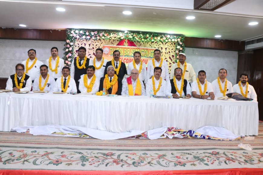 टैक्सेशन बार एसोसिएशन की नई टीम ने ली शपथ, अग्रसेन भवन में हुआ शपथ ग्रहण समारोह