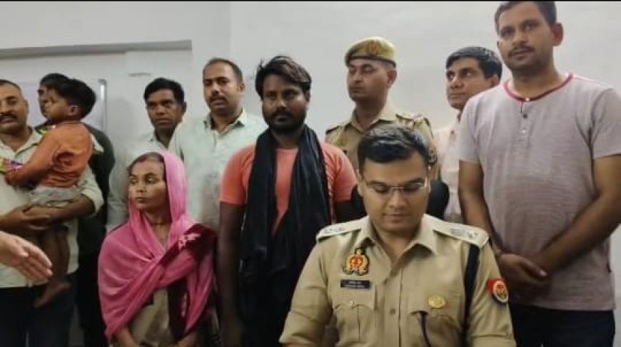 आगरा कैंट से गायब चार साल के आर्यन को ग्वालियर का कोमल ले गया था, बरामद, दंपति गिरफ्तार