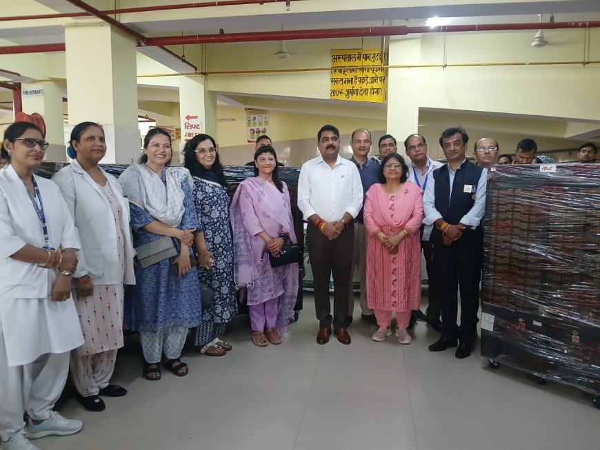 सामाजिक सेवा की दिशा में लायंस क्लब ‘प्रयास’ की मिसाल, लेडी लॊयल को भेंट किए चार कूलर