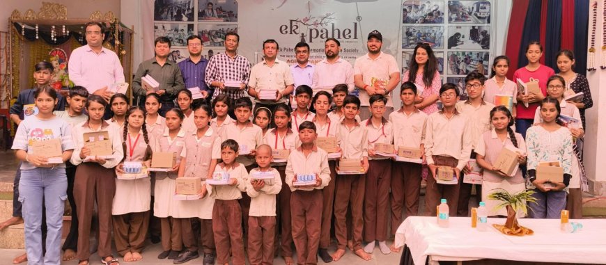 सीए स्थापना दिवस पर दिखी सेवा भावना: गौशाला में चारा, पक्षियों को दाना और बच्चों को मिली किताबें