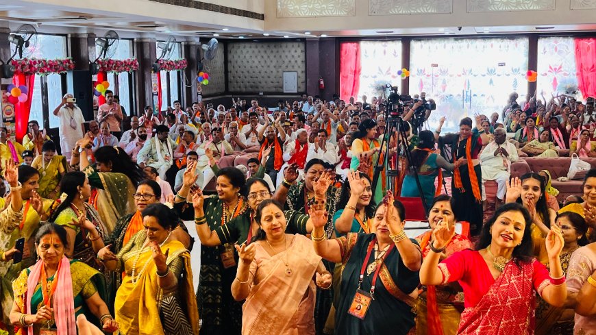 लाड़ली जू सरकार के प्राकट्योत्सव पर छाया उल्लास, भक्तिरस में डूबा अग्रसेन भवन