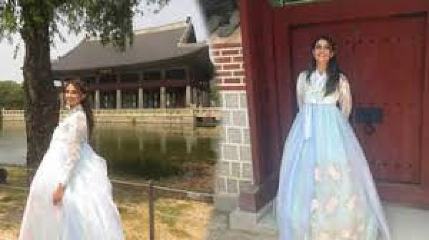 साउथ कोरिया में बेहद खुश दिखीं पलक तिवारी