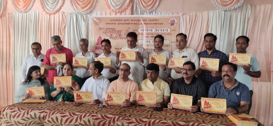 27 जून को नंदीघोष रथ पर विराजमान होकर नगर भ्रमण पर निकलेंगे श्रीजगन्नाथ जी