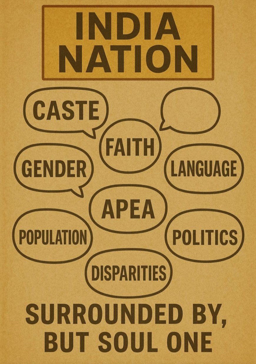बंटी हुई सोच और बंटा हुआ राष्ट्र: विभाजनकारी राजनीति राष्ट्रीय हितों के लिए गंभीर खतरा