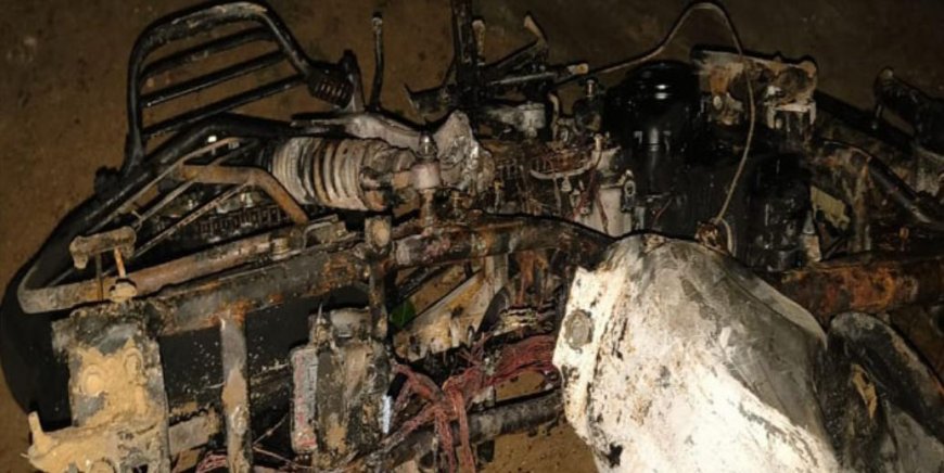 मथुरा में दिल दहला देने वाला हादसा: खंभे से टकराई बाइक, आग लगने से दो युवकों की जिंदा जलकर मौत