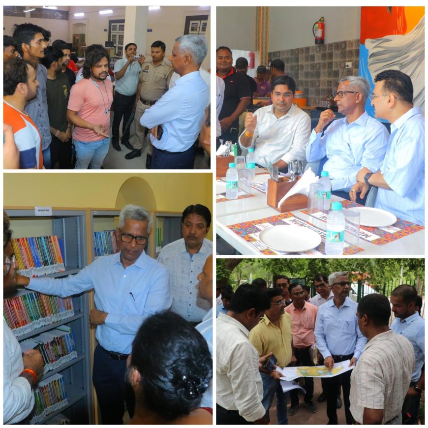 क्वीन मैरी और जॉन्स लाइब्रेरी में मिलेंगी बेहतर सुविधाएं: कमिश्नर ने दिए निर्देश