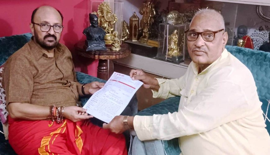 आगरा में माध्यमिक शिक्षा बोर्ड के क्षेत्रीय कार्यालय के लिए उच्च शिक्षा मंत्री को ज्ञापन