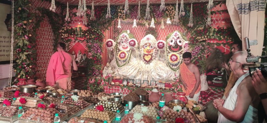 नयन उत्सव में भक्तों ने पाए श्रीजगन्नाथ के नवयौवन दर्शन, 15 दिन बाद खुले पट, रथयात्रा आज