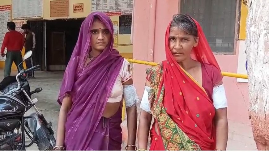 आगरा के सोनौटी में कब्जे के खिलाफ उठी आवाज को दबाने की कोशिश, सास-बहू पर चाकू से हमला