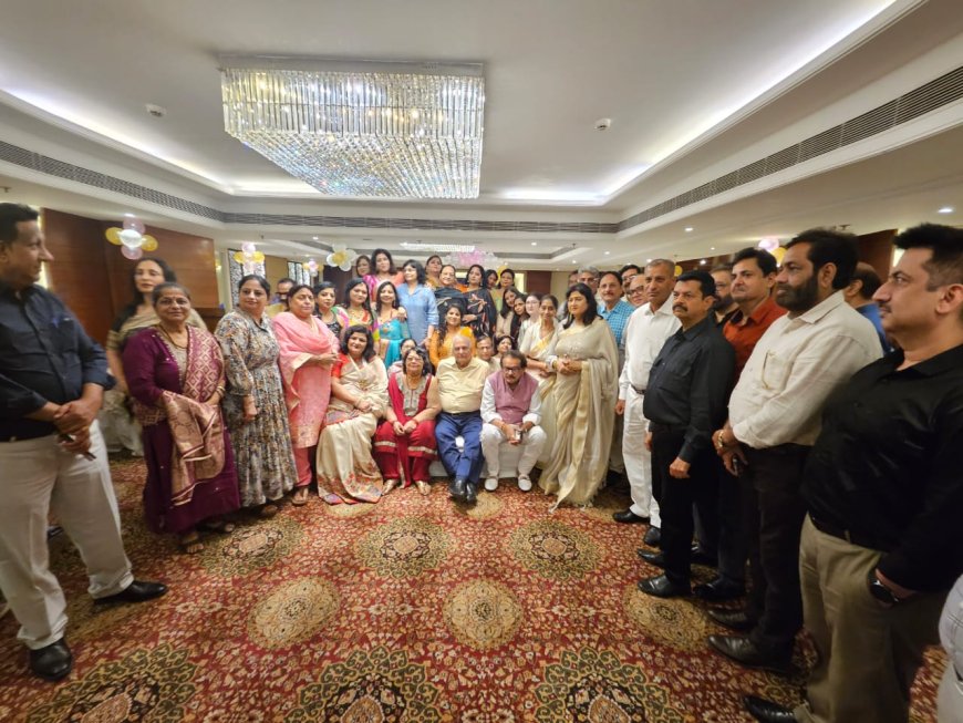 सेवा और साथ का उत्सव: इनर व्हील क्लब ऑफ आगरा ने मनाया कपल्स डे