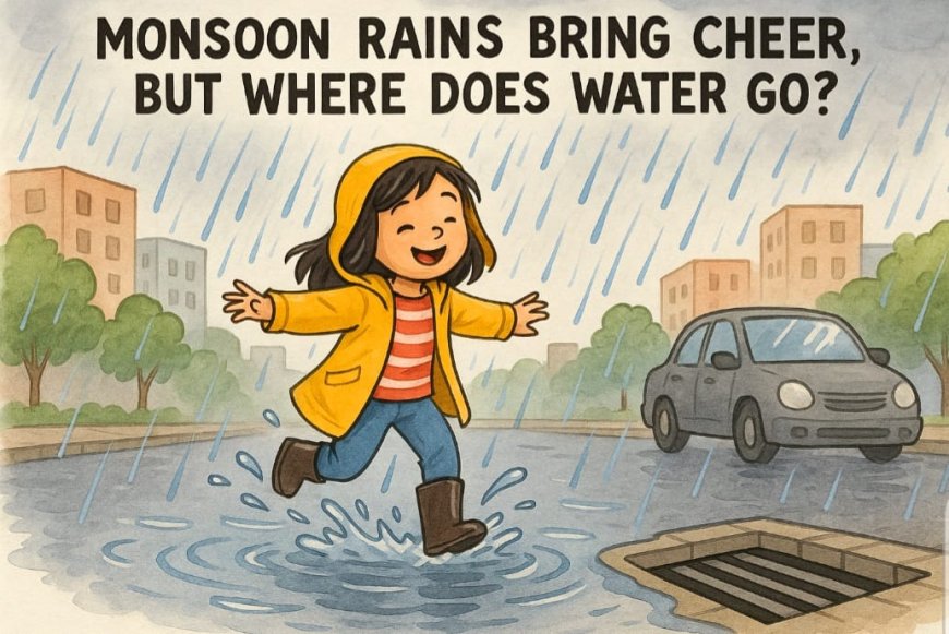 बारिश के देवता मेहरबान, लेकिन पानी जा कहां रहा है?  आओ पता लगाएं!