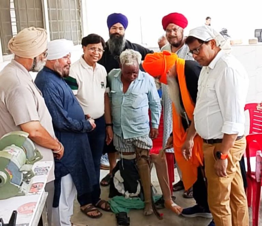 गुरु तेग बहादुर की शहीदी को समर्पित चिकित्सा शिविर में पांच सौ से ज्यादा मरीजों का निःशुल्क इलाज