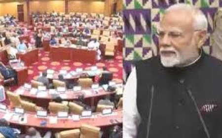 घाना की संसद में मोदी ने कहा, भारत की घाना से दोस्ती अनानास से भी ज्यादा मीठी