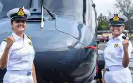 सब लेफ्टिनेंट आस्था पुनिया बनीं नेवी में पहली महिला फाइटर पायलट