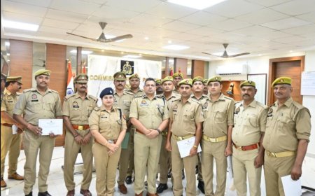 तत्परता से बचाईं जानें: यूपी112 की पीआरवी टीमों के जांबाज़ पुलिसकर्मी सम्मानित