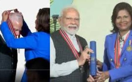 पीएम मोदी को त्रिनिदाद और टोबैगो का सर्वोच्च सम्मान