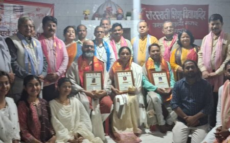 कला साधकों को मिला कला गुरु सम्मानः सुर-नृत्य की अभिव्यक्ति से सजी गुरु वंदना संध्या