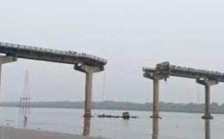 गुजरात में पुल के ढह जाने से तीन मरे, पांच वाहन महिसागर नदी में गिरे