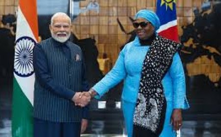 पीएम मोदी को नामीबिया का सर्वोच्च नागरिक सम्मान