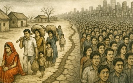 गांव सूने, शहरों में भीड़: पलायन, बेरोजगारी और विवाह संकट की त्रासदी