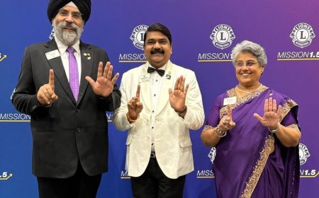 भारत की शेर जैसी गरिमा को नई ऊंचाई: एपी सिंह बने लायंस इंटरनेशनल के चौथे भारतीय अध्यक्ष