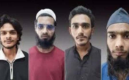 गुजरात एटीएस की बड़ी कार्रवाई, नोएडा-दिल्ली समेत देश के चार जगहों से अल कायदा के 4 आतंकी गिरफ्तार