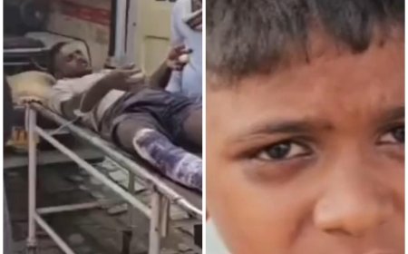 आगराः चंबल नदीं में दस साल के मासूम ने बचाई पिता की जान, मगरमच्छ से भिड़ गया नन्हा बहादुर